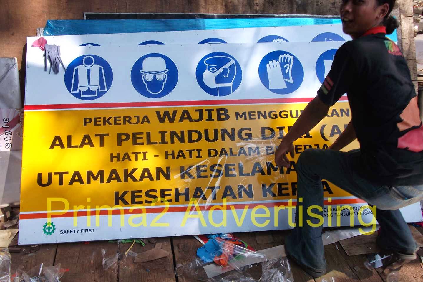 Advertising Surabaya Outdoor Indoor Prima2 Adv Rambu 