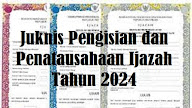 Juknis Pengisian dan Penatausahaan Ijazah Tahun 2024