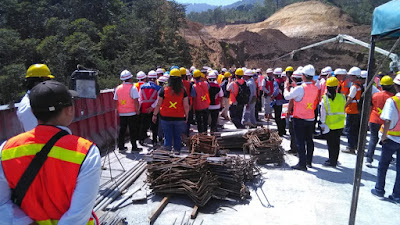 Menteri PUPR Tinjau Langsung Proyek Jalan Tol Shortcut