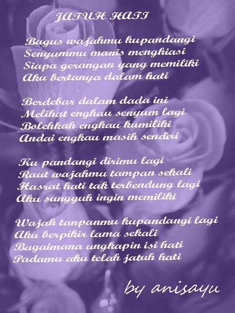  PUISI  CINTA BY ANISAYU Kumpulan  Puisi  Cinta Romantis 