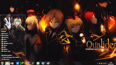 Theme Anime Windows 7 Canaria Utara Qualidea Code