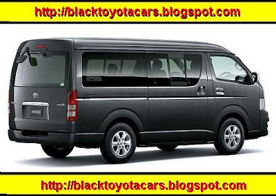 2012 Black Toyota HiAce