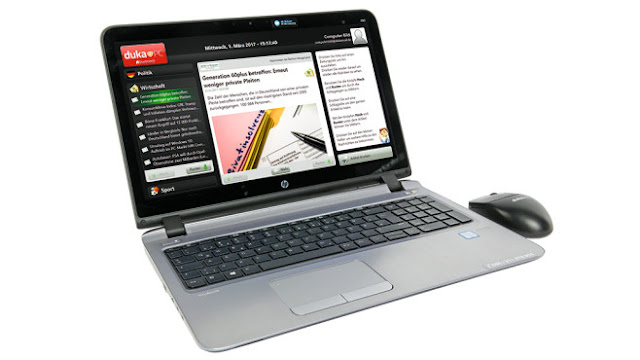 Duka / HP ProBook 450: Senior notebook tested