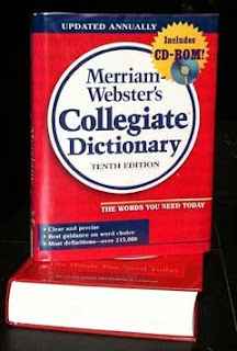 Hardcover version of tenth edition Merriam-Webster dictionary