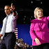 Hillary Clinton llama a construir sobre legado de Obama en primer mitin juntos