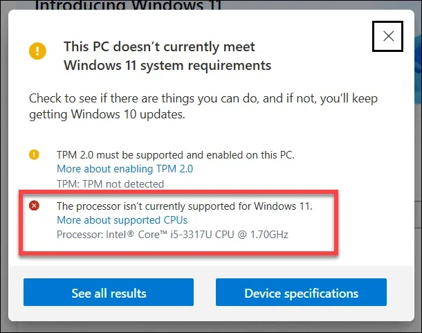 كيفية تجاوز متطلبات تشغيل نظام Windows 11 على الاجهزة القديمة بأكثر من طريقة