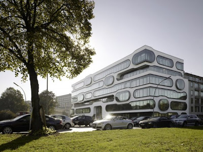 Imposing Office Building In Hamburg