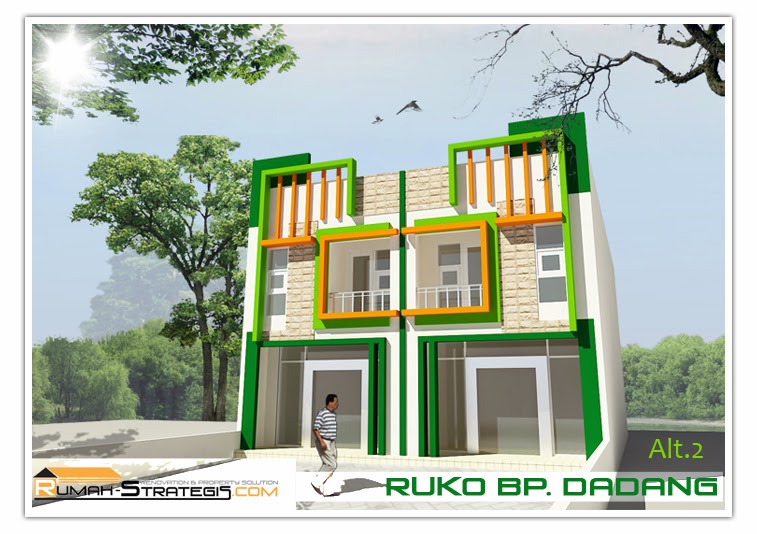 Desain Toko  Ruko Minimalis  Modern 20 000 Lebih Gambar 