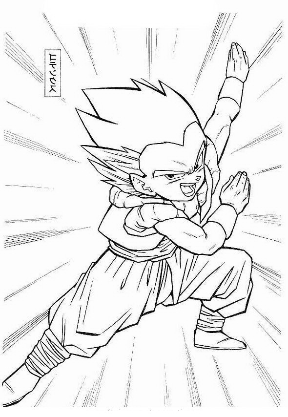 Broly Coloring Pages