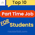 Top 10 Part Time Jobs for Students | Work From Home