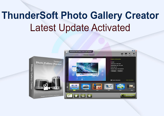 ThunderSoft Photo Gallery Creator Latest Update Activated