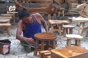 Kursi Berbahan Limbah Kayu Jati di Ngawi Mampu Tembus Pasar Internasional