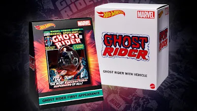 San Diego Comic-Con 2022 Exclusive Ghost Rider First Appearance Motorcycle by Hot Wheels x Mattel x Marvel Comics