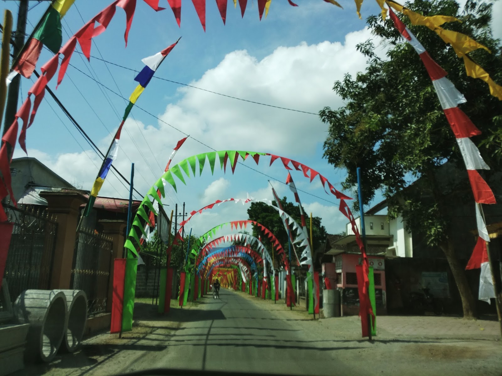 Gambar Dekorasiyw Dekorasi Gapura Perayaan Hari Raya Besar 