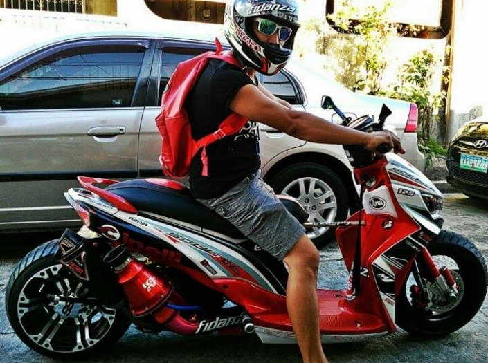 My wife s Scoot Pinoy Moto