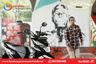 harga kredit motor honda beat street bandung