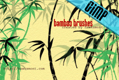 Gimp Brushes Bamboo