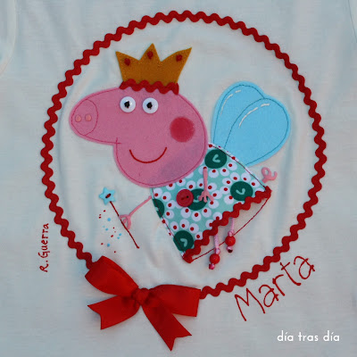 camiseta personalizada Peppa Pig