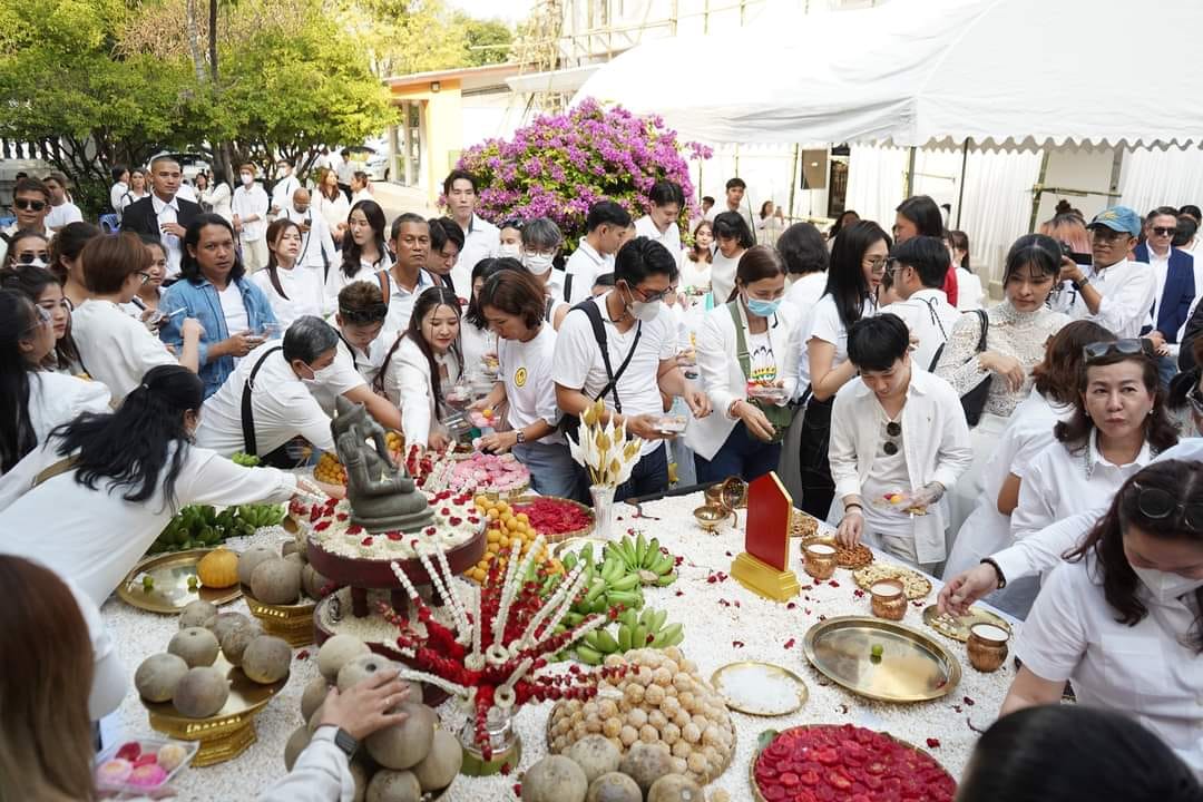 พิธีบวงสรวงองค์พระพิฆเนศวังหน้า วิทยาลัยนาฏศิลป (วังหน้า)