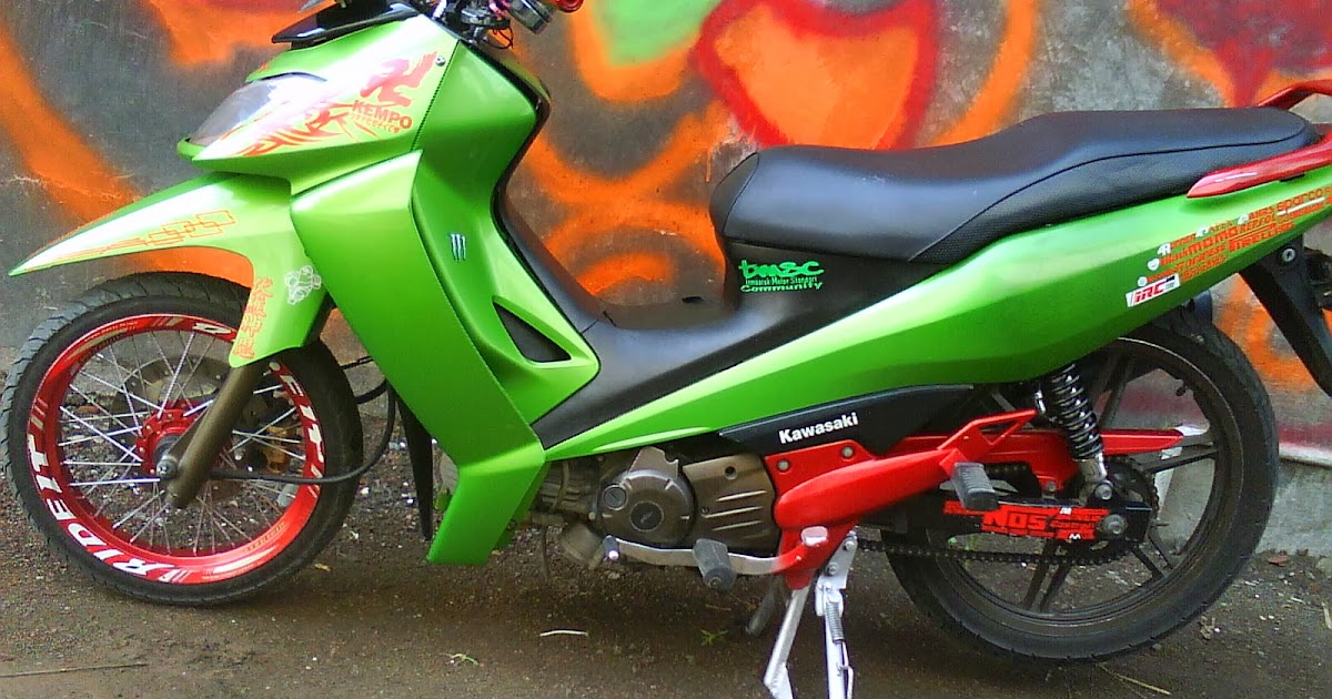 Modifikasi Motor  Kawasaki  ZX  130