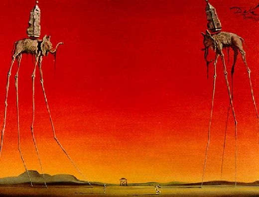 It was created by Surrealist Salvador Dali 19041989 in 1948 Dali is 