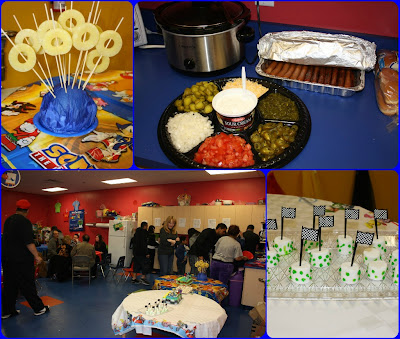 Sonic Birthday Cake on Wii Themed Birthday Party At Kidspark