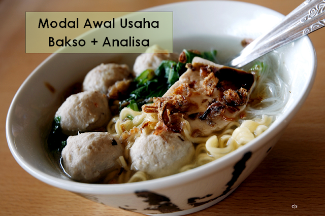 modal usaha bakso