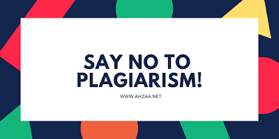 say no to plagiarism