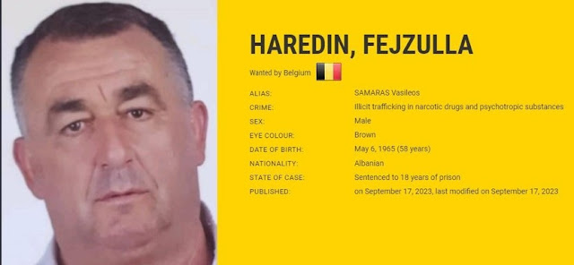 Haredin Fejzulla, Albanian drug trafficker placed on Europol's 'Most Wanted' list