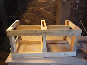 make your own dry toilet work in progress