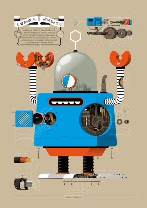 Robots by Loulou & Tummie