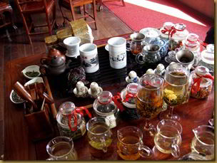 A lot of tea