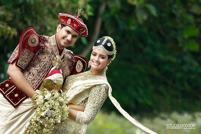 Dilumi and Anuka Sri Lankan kandyan wedding
