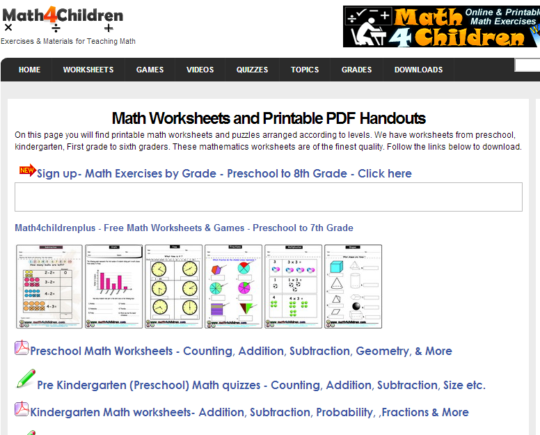 Learning Never Stops: 56 great math websites for students of any age