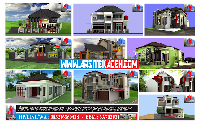 BANDA ACEH ( 085216560438)- Jasa Arsitek Desain Rumah BANDA ACEH