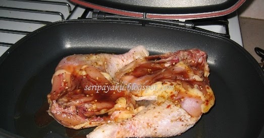 My Kuali: Ayam goreng madu dlm pemanggang ajaib
