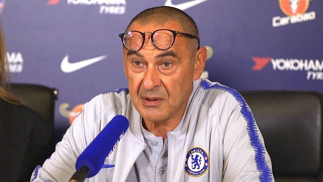 Chelsea press conference live: Maurizio Sarri on Man United draw, touchline drama & Mourinho