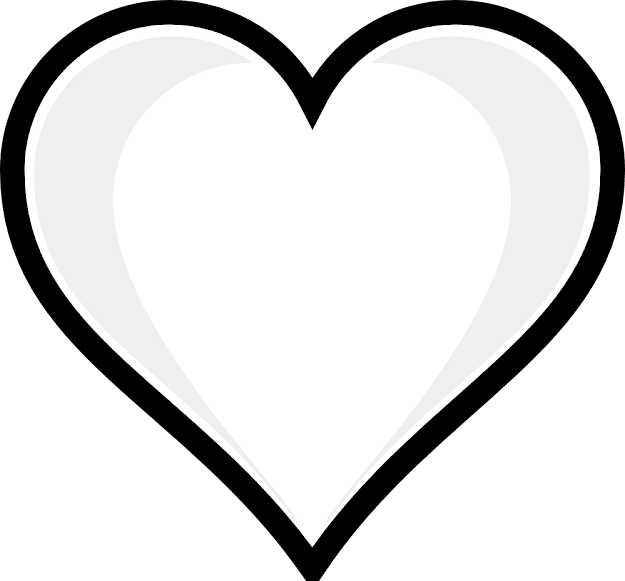 Heart  Heart Colouring Pages