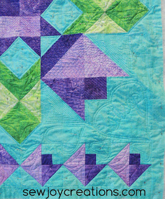 sleep quadrant quilting