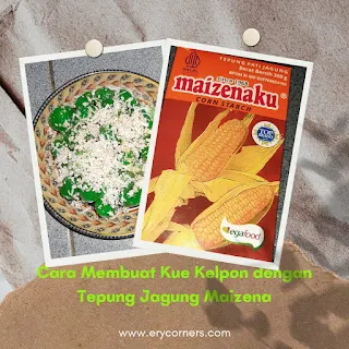 Kue Klepon dengan Tepung Jagung Maizena