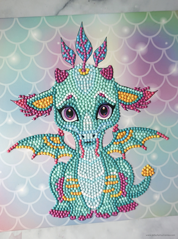 Ariel the Baby Dragon Diamond Dotz Box Kit