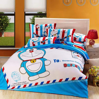 Desain Kamar Tidur  Anak Lucu Doraemon