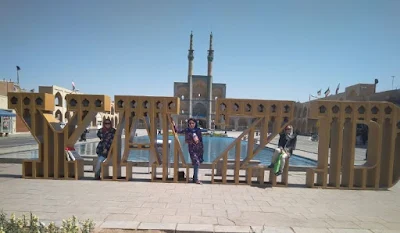 Like our British travelers who were accompanied by Nasrin, Uppersia suggests you to join Hidden Yazd tour in which you enjoy visiting Jame mosque, a shining symbol of Persian architecture crowned by a pair of minarets, the highest in Iran. 