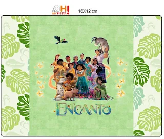 Madrigal Family, Encanto Movie: Free Download Candy Bar Labels.