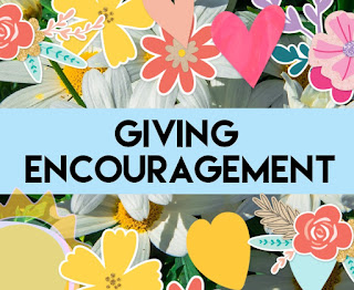 Art With Mr. E: Sunday Devotional With Mr. E: Giving Encouragment