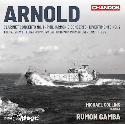 Arnold Clarinet Concerto No 1 Michael Collins Rumon Gamba Album