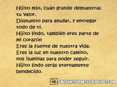 poemas para los hijos