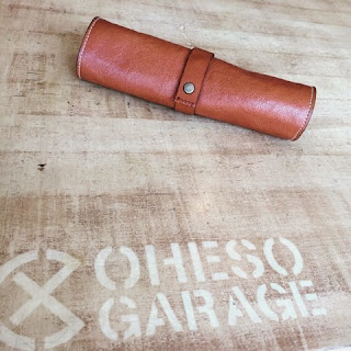 OHESO × pryo ROLLON LEATHER PENCASE, プロダクトデザイン,厚木,本厚木,レザークラフト