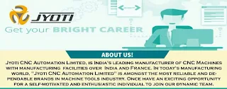 ITI And Diploma Jobs Walk In Interview For Jyoti Cnc Automation Limited Rajkot, Gujarat