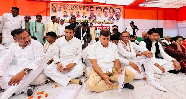 सिंगरौली के जन आक्रोश आंदोलन रैली में कॉंग्रेस के प्रदेशाध्यक्ष ने भाजपा व सरकारी नुमाईंदों पर जमकर बरसे, सौपा ज्ञापन
